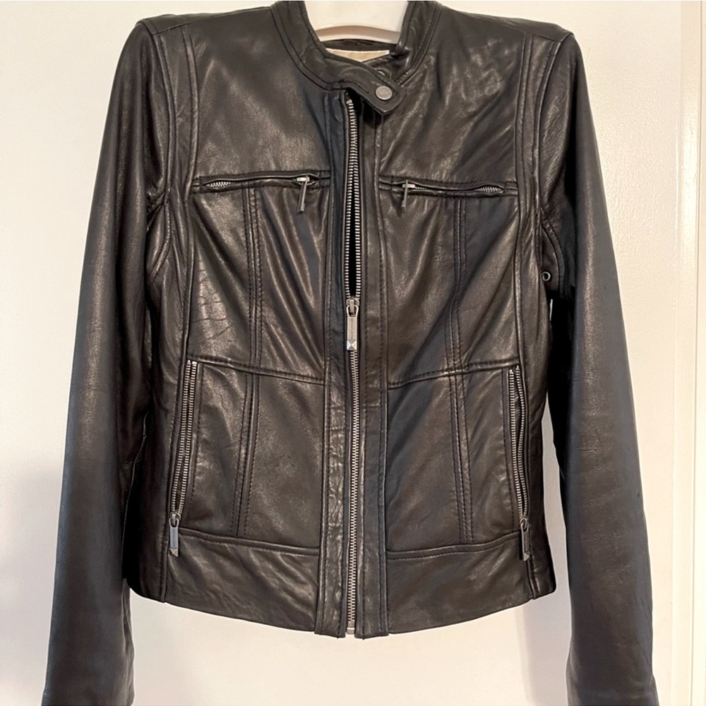 Michael Kors leather jacket